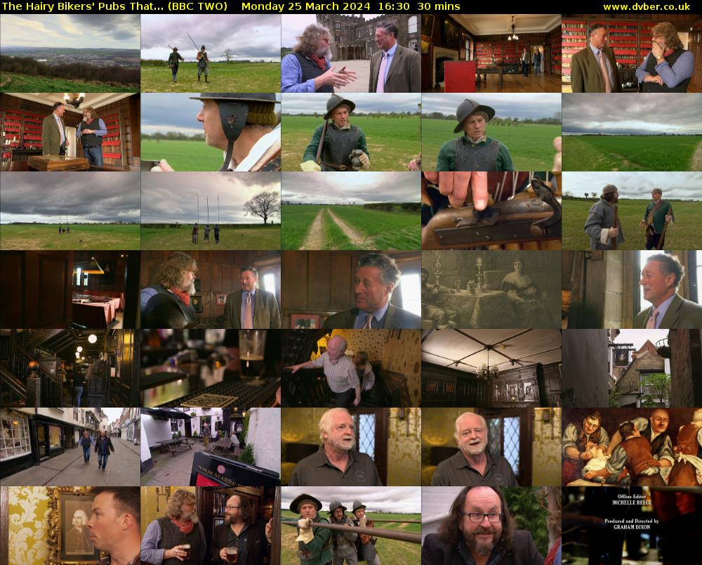 The Hairy Bikers' Pubs That... (BBC TWO) Monday 25 March 2024 16:30 - 17:00