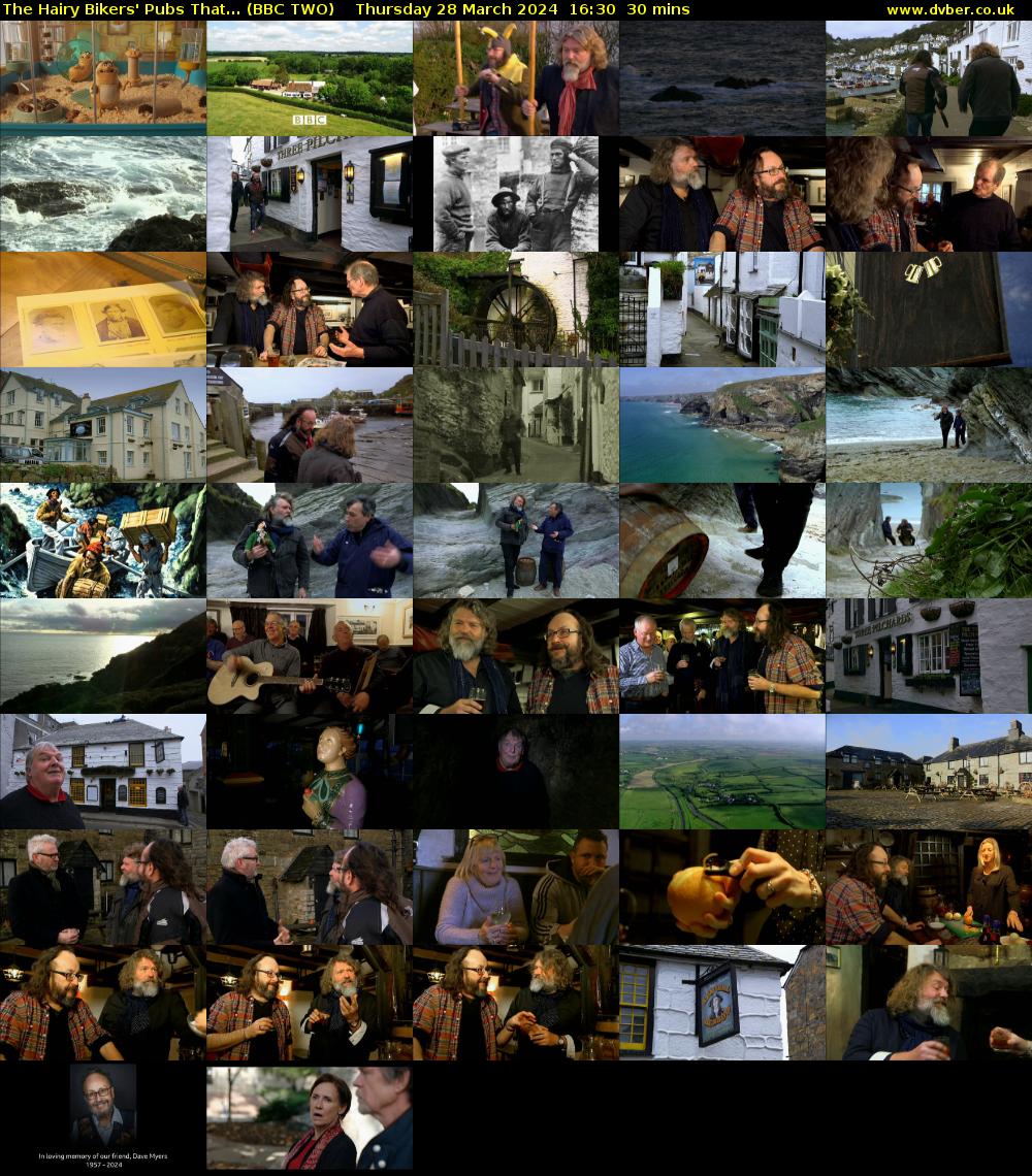 The Hairy Bikers' Pubs That... (BBC TWO) Thursday 28 March 2024 16:30 - 17:00