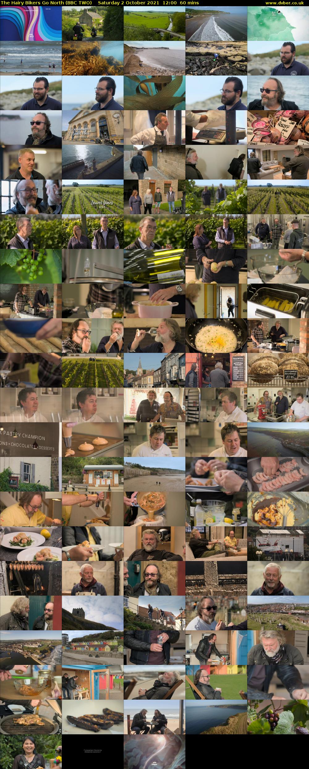 The Hairy Bikers Go North (BBC TWO) Saturday 2 October 2021 12:00 - 13:00