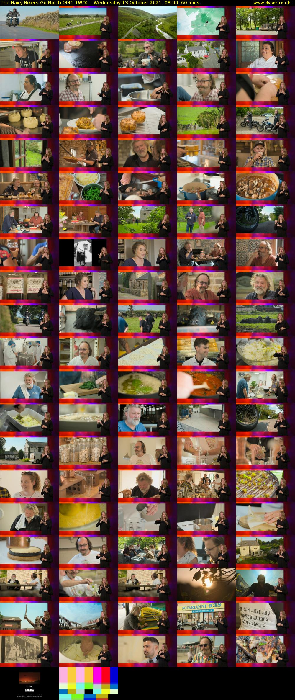 The Hairy Bikers Go North (BBC TWO) Wednesday 13 October 2021 08:00 - 09:00