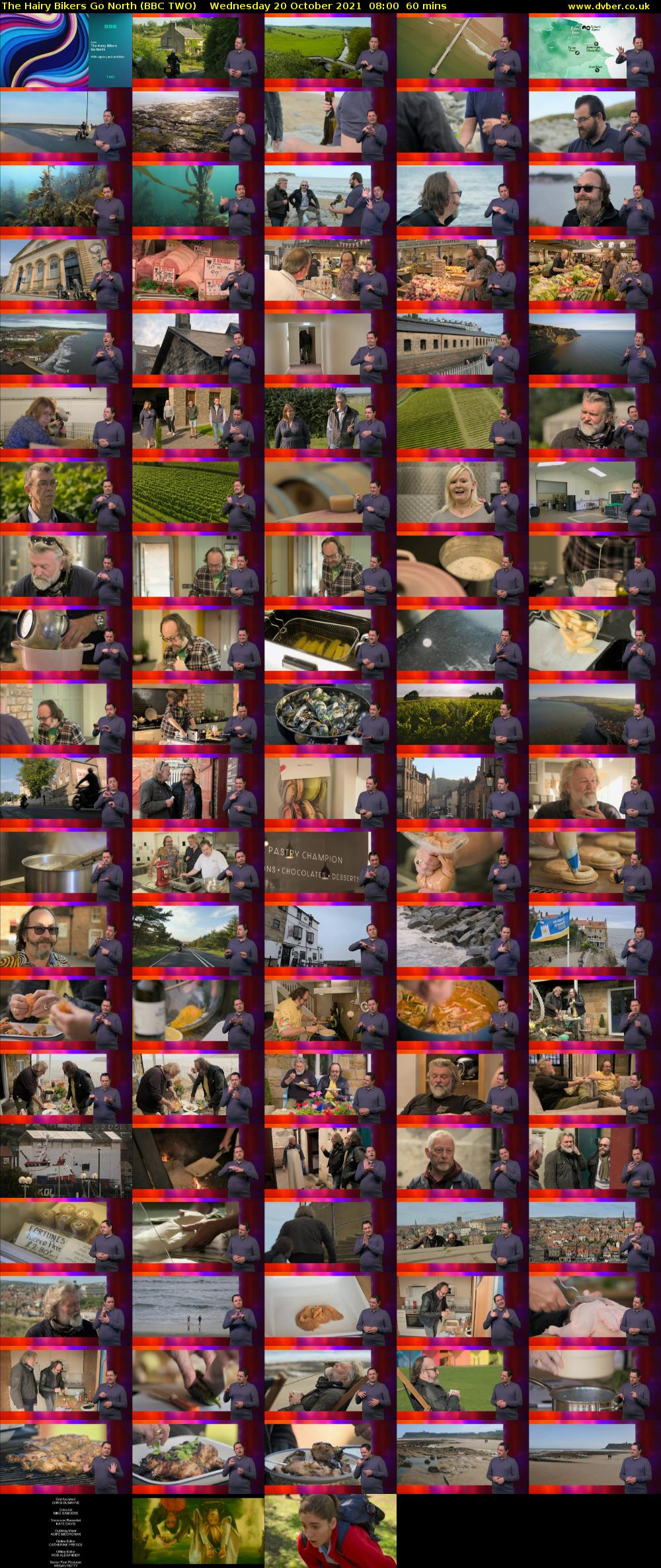 The Hairy Bikers Go North (BBC TWO) Wednesday 20 October 2021 08:00 - 09:00