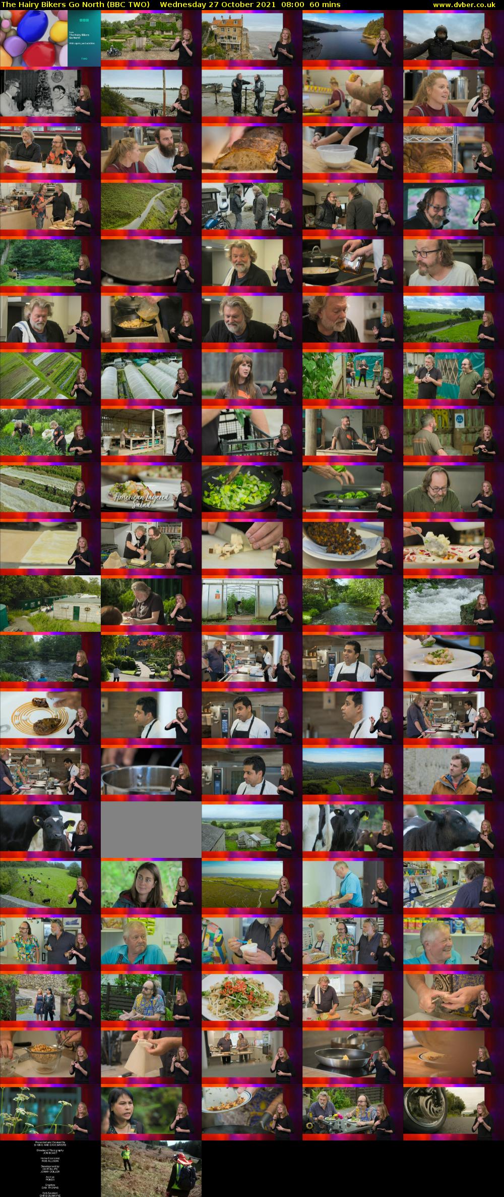 The Hairy Bikers Go North (BBC TWO) Wednesday 27 October 2021 08:00 - 09:00