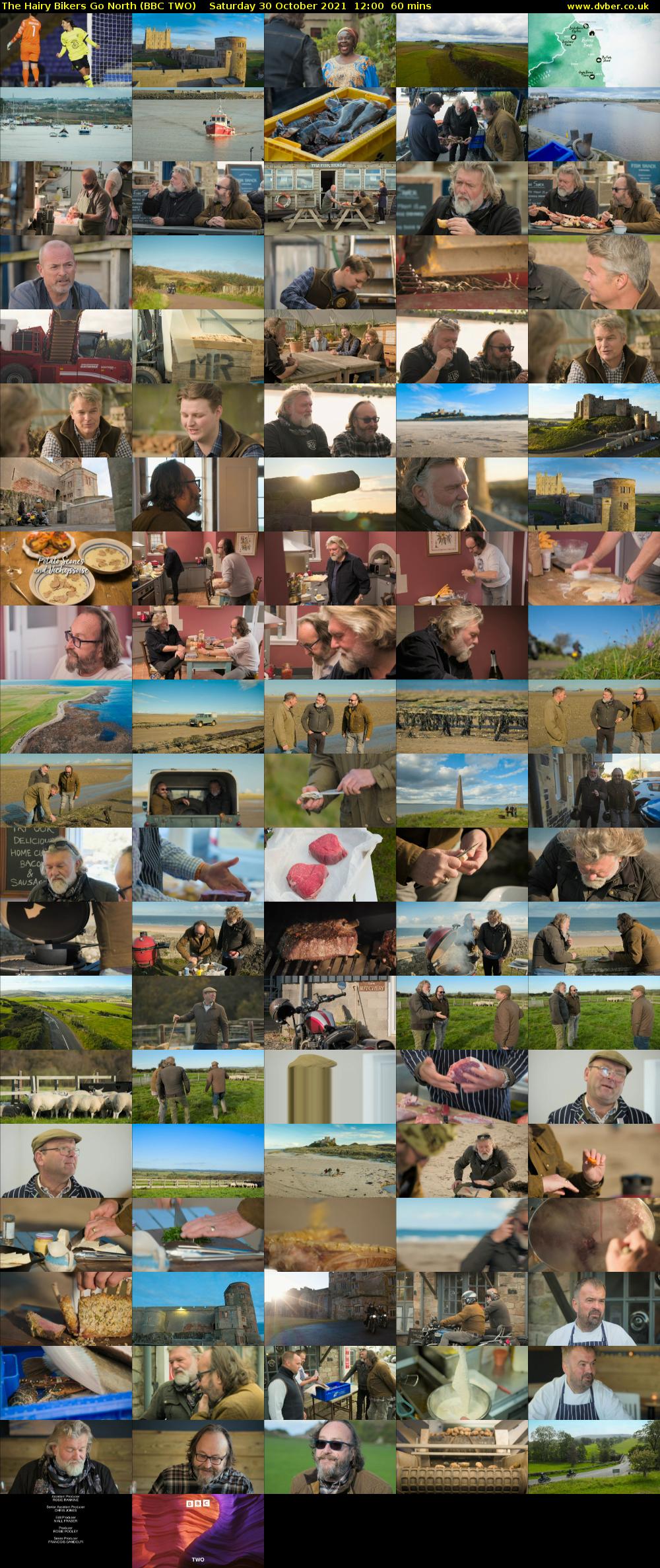 The Hairy Bikers Go North (BBC TWO) Saturday 30 October 2021 12:00 - 13:00