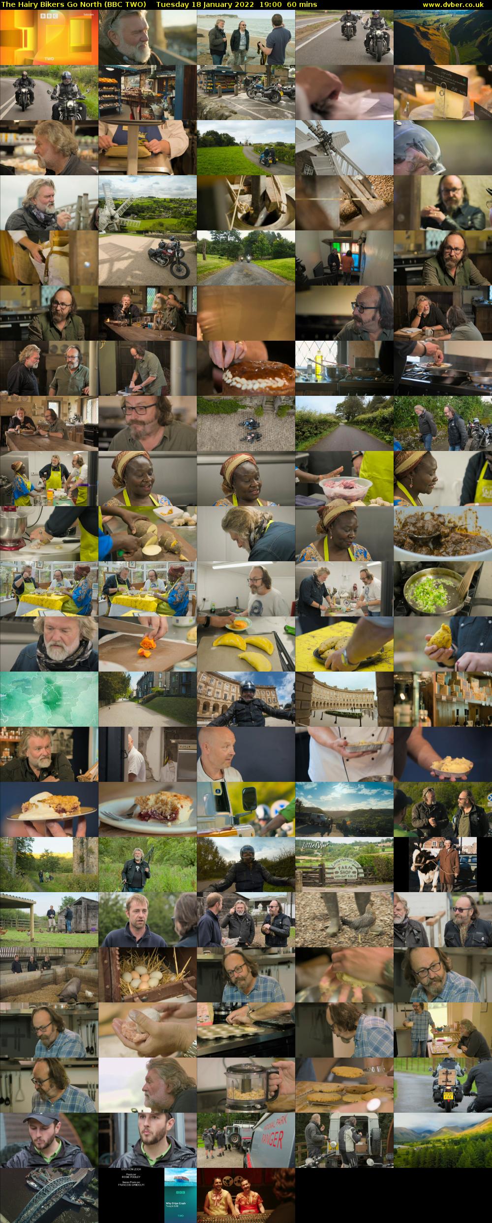 The Hairy Bikers Go North (BBC TWO) Tuesday 18 January 2022 19:00 - 20:00