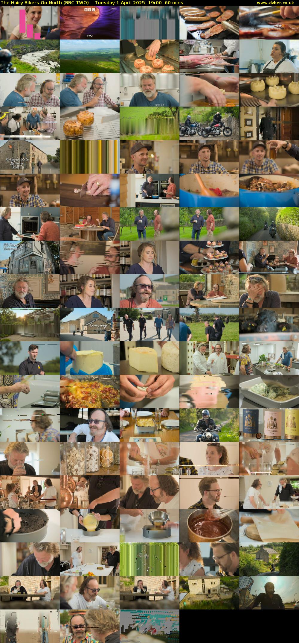 The Hairy Bikers Go North (BBC TWO) Tuesday 1 April 2025 19:00 - 20:00