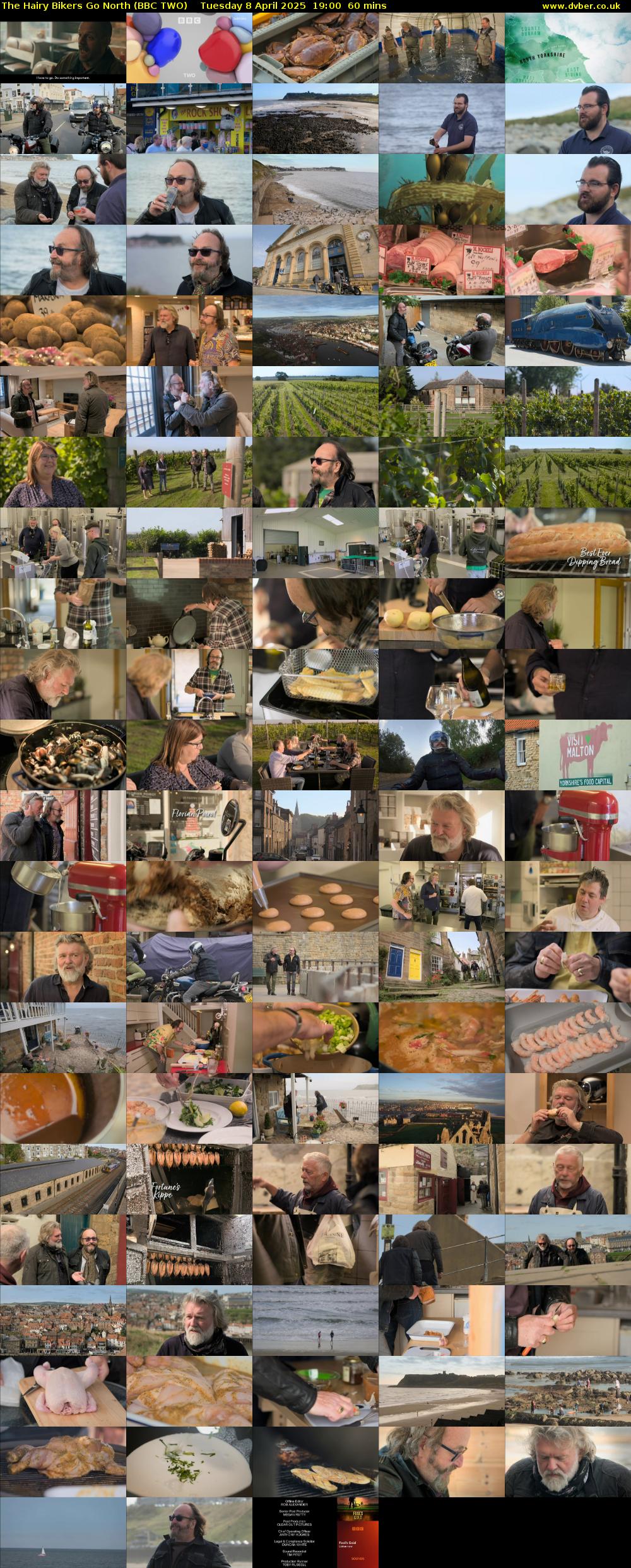 The Hairy Bikers Go North (BBC TWO) Tuesday 8 April 2025 19:00 - 20:00