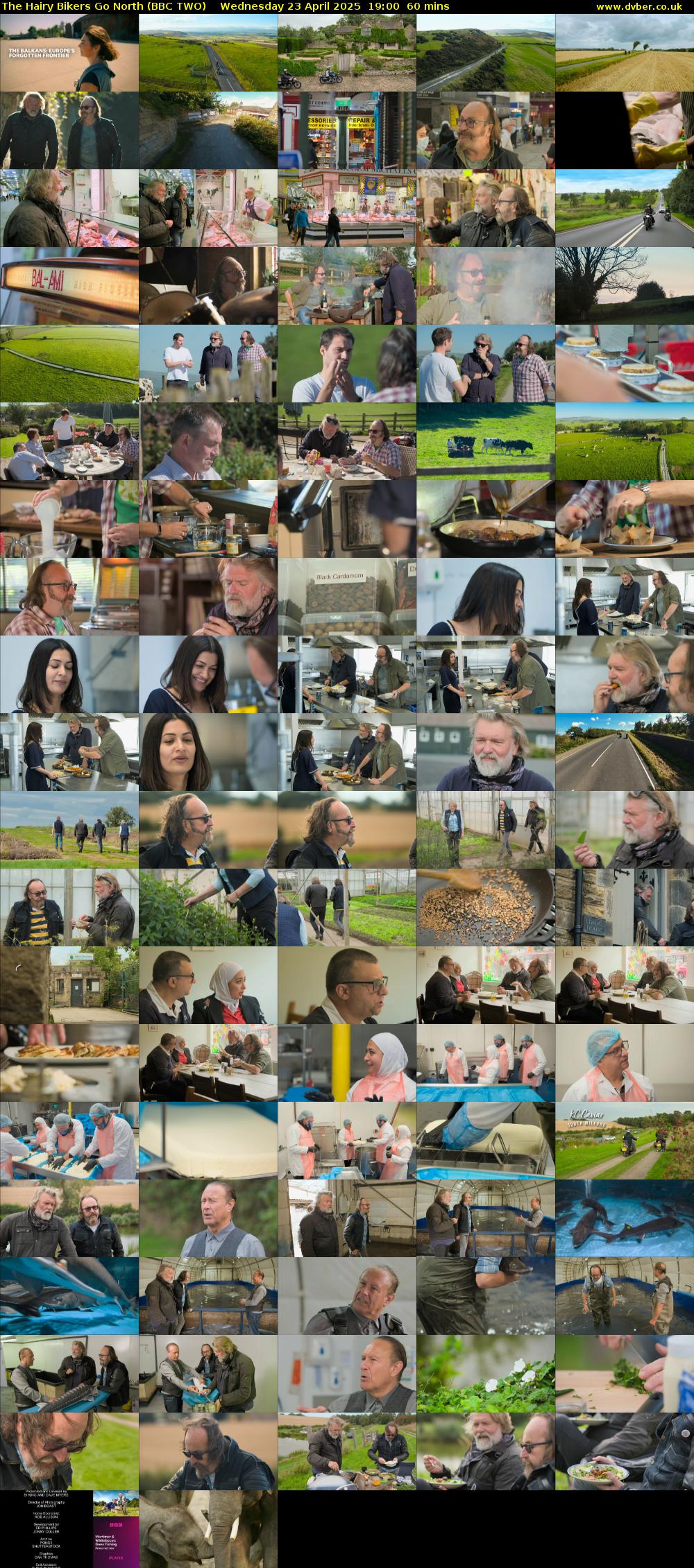 The Hairy Bikers Go North (BBC TWO) Wednesday 23 April 2025 19:00 - 20:00