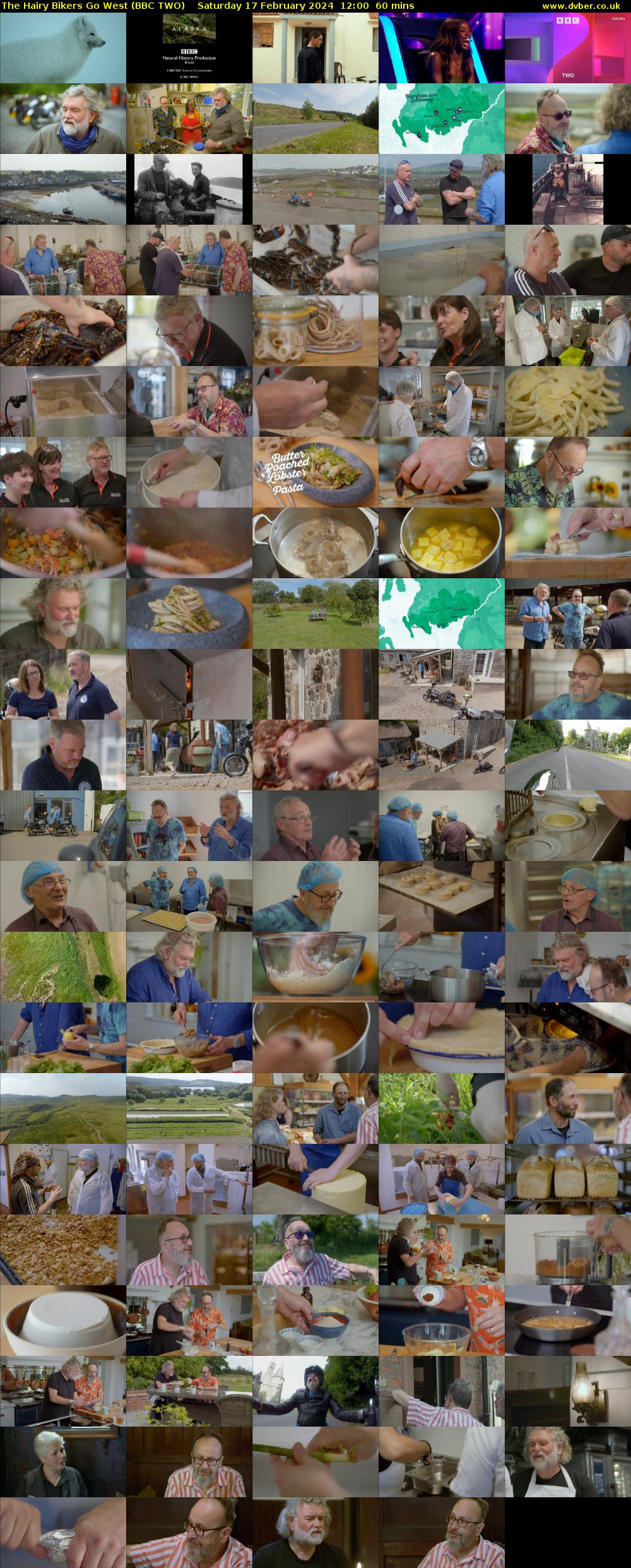 The Hairy Bikers Go West (BBC TWO) Saturday 17 February 2024 12:00 - 13:00