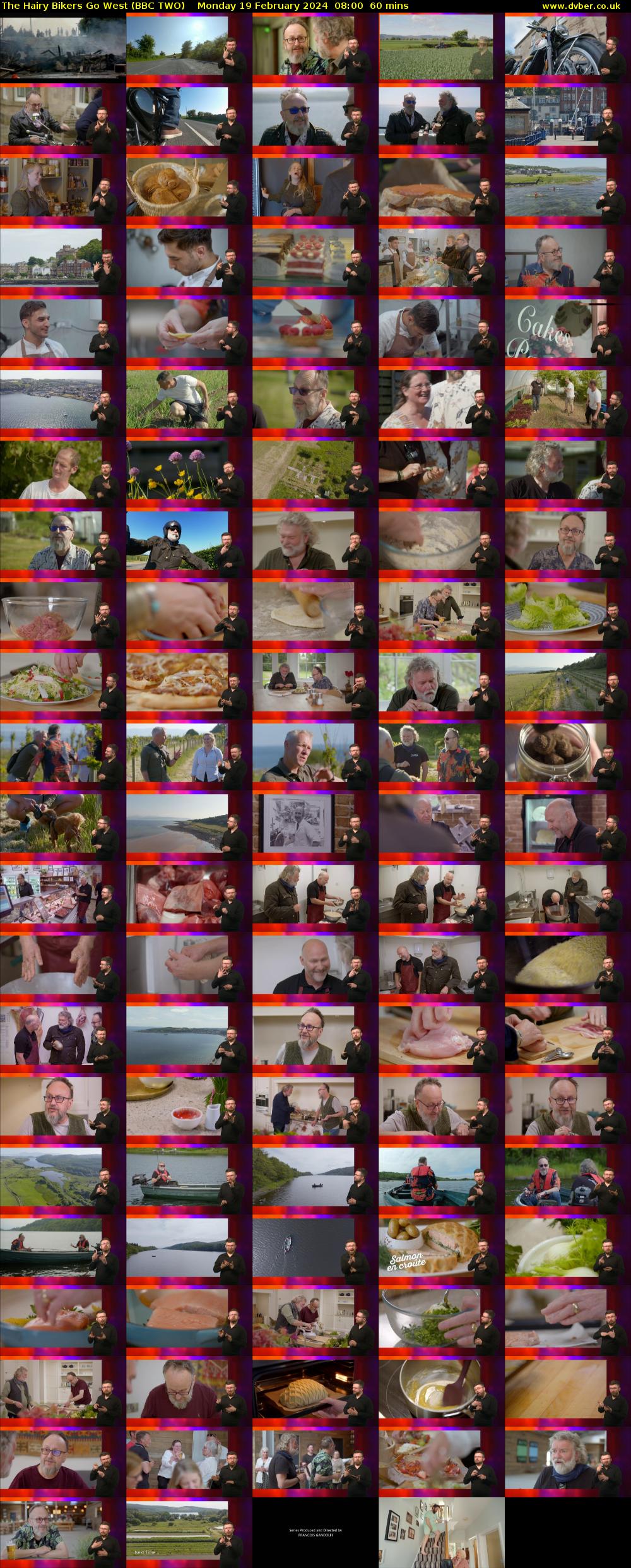 The Hairy Bikers Go West (BBC TWO) Monday 19 February 2024 08:00 - 09:00