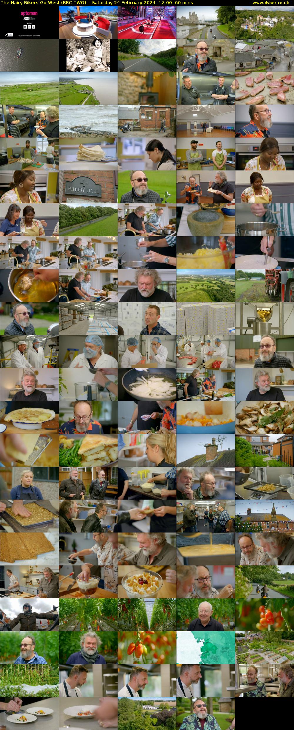 The Hairy Bikers Go West (BBC TWO) Saturday 24 February 2024 12:00 - 13:00