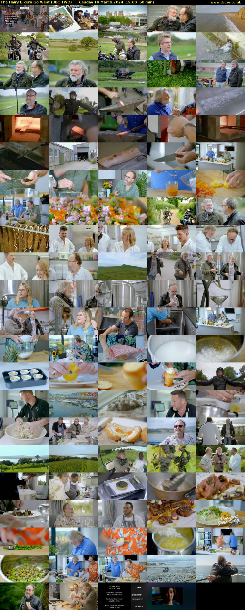The Hairy Bikers Go West (BBC TWO) Tuesday 19 March 2024 19:00 - 20:00