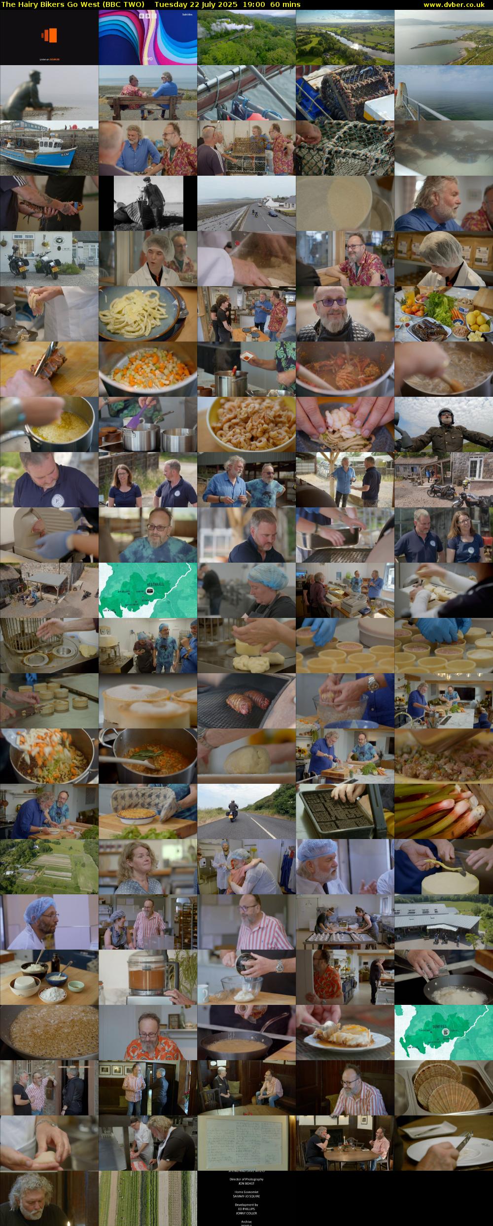 The Hairy Bikers Go West (BBC TWO) Tuesday 22 July 2025 19:00 - 20:00