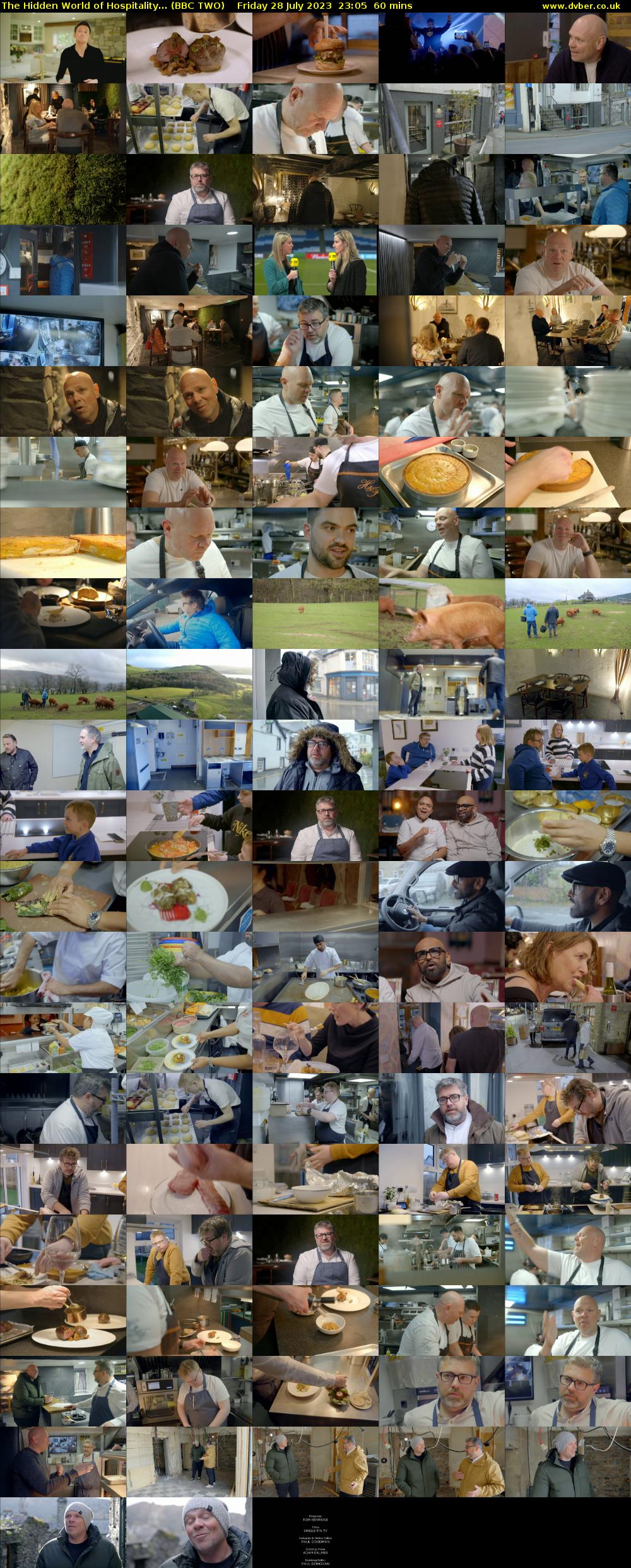 The Hidden World of Hospitality... (BBC TWO) Friday 28 July 2023 23:05 - 00:05
