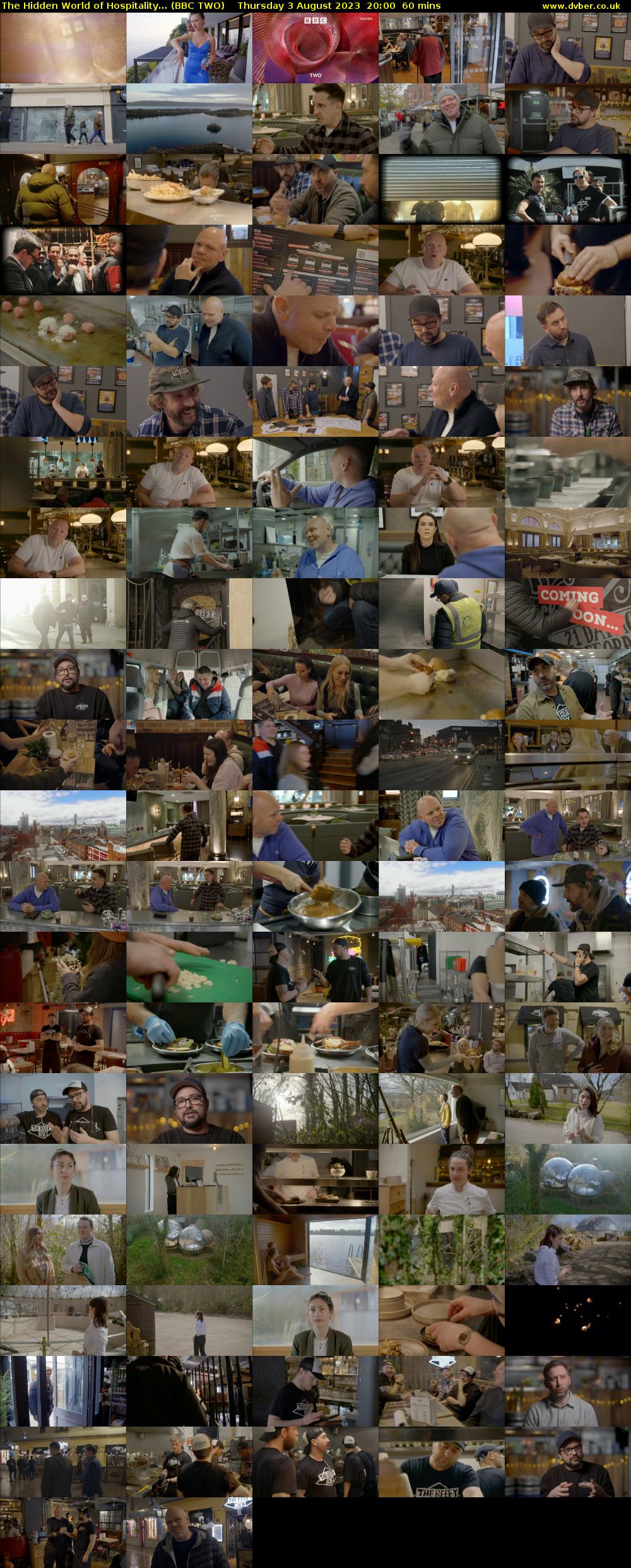 The Hidden World of Hospitality... (BBC TWO) Thursday 3 August 2023 20:00 - 21:00
