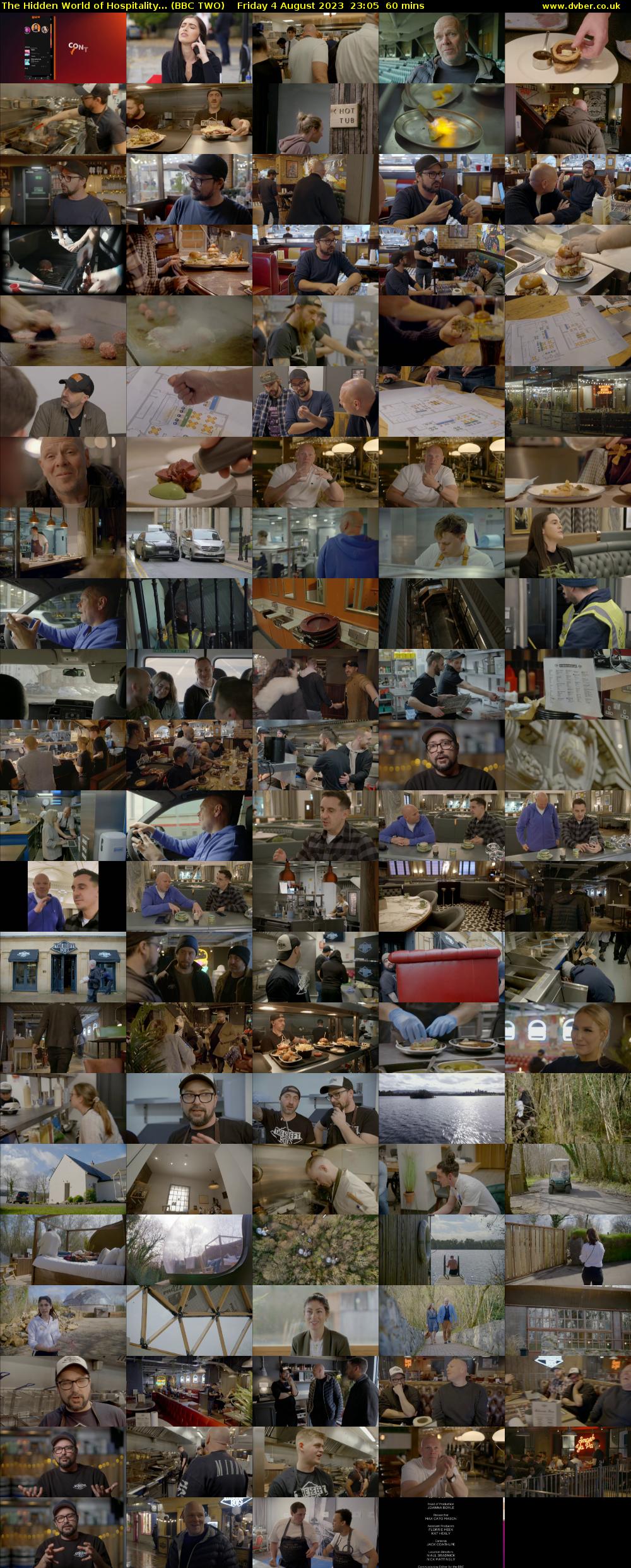 The Hidden World of Hospitality... (BBC TWO) Friday 4 August 2023 23:05 - 00:05
