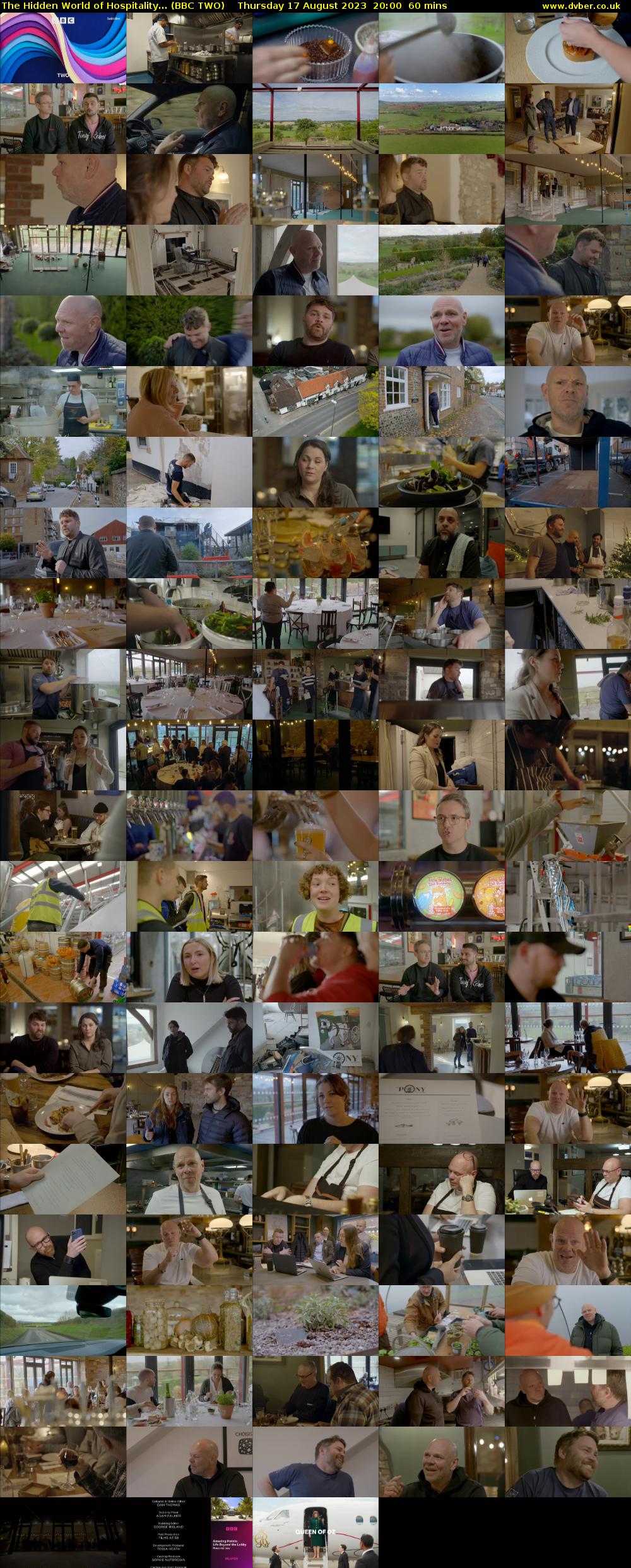 The Hidden World of Hospitality... (BBC TWO) Thursday 17 August 2023 20:00 - 21:00