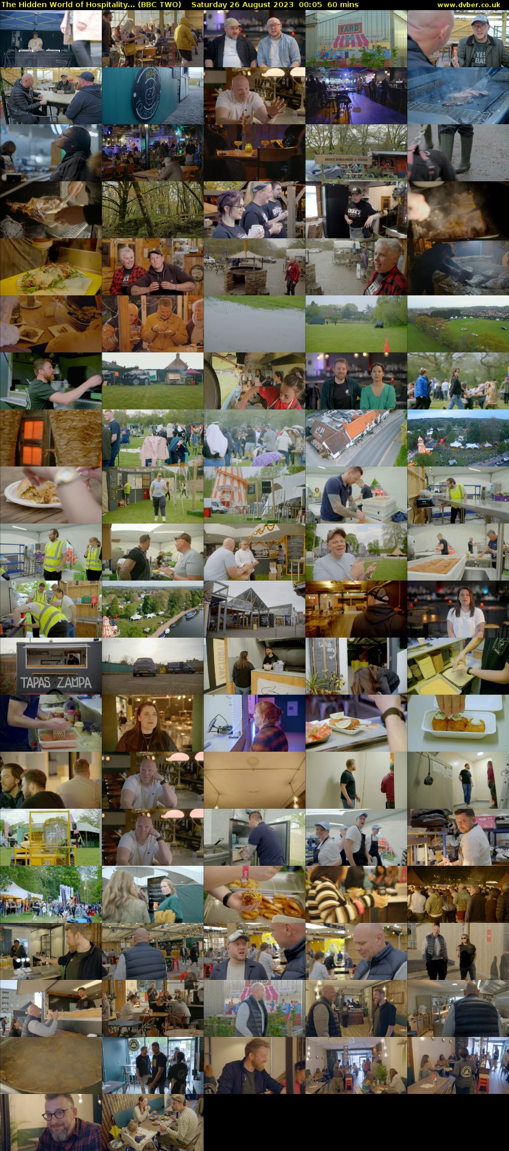 The Hidden World of Hospitality... (BBC TWO) Saturday 26 August 2023 00:05 - 01:05