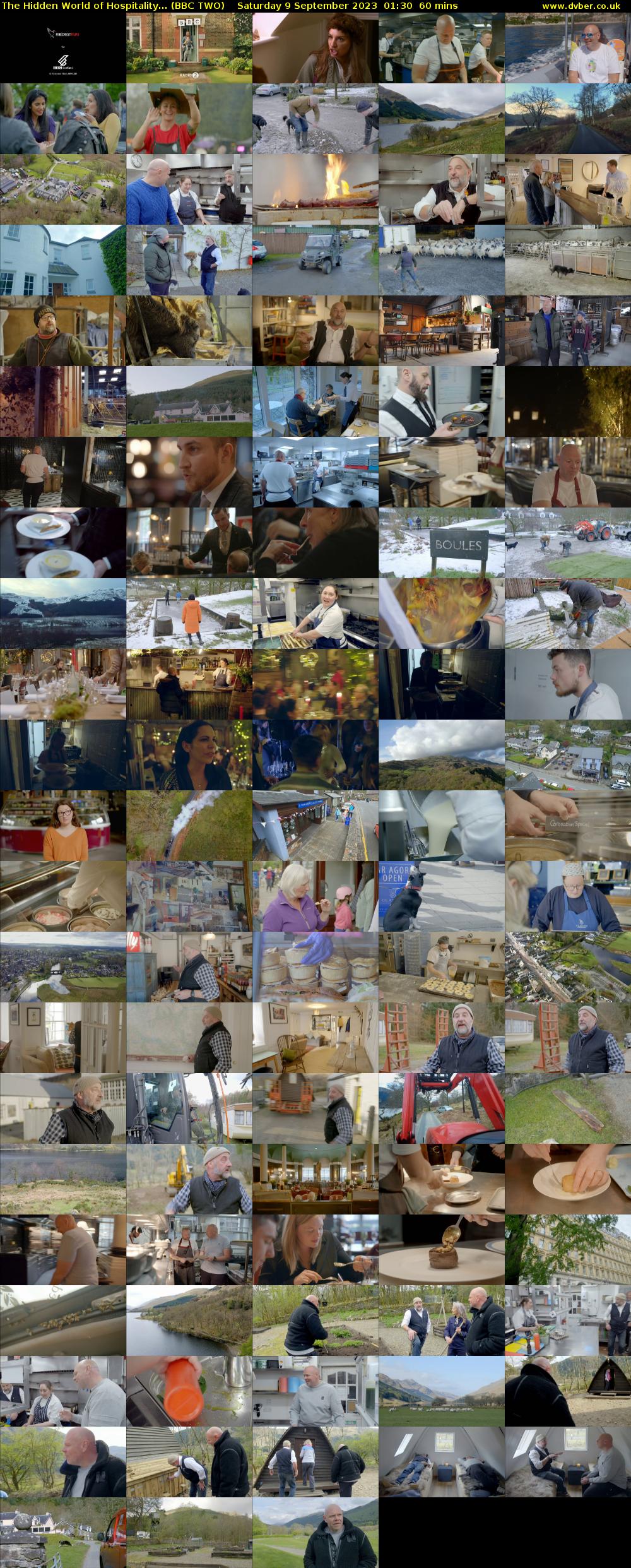 The Hidden World of Hospitality... (BBC TWO) Saturday 9 September 2023 01:30 - 02:30