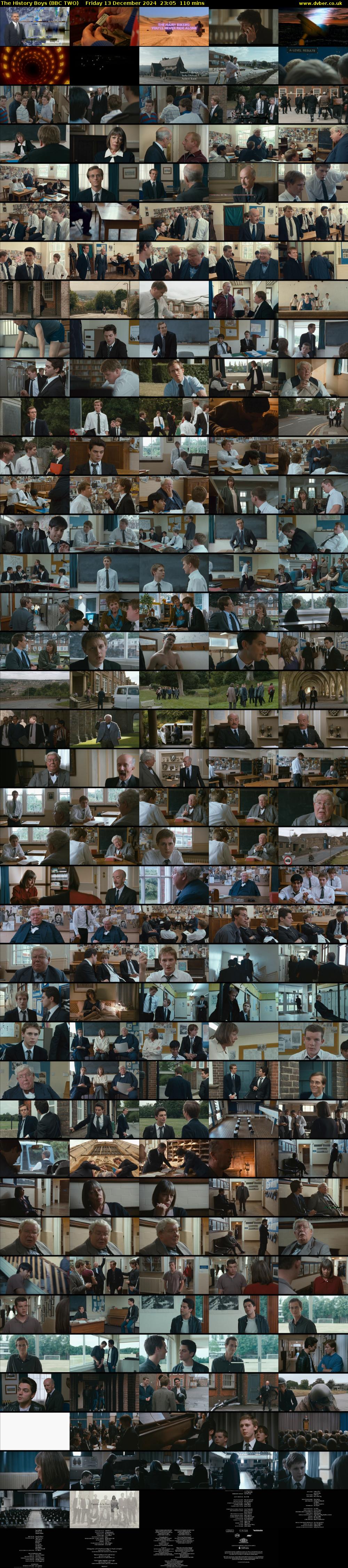 The History Boys (BBC TWO) Friday 13 December 2024 23:05 - 00:55