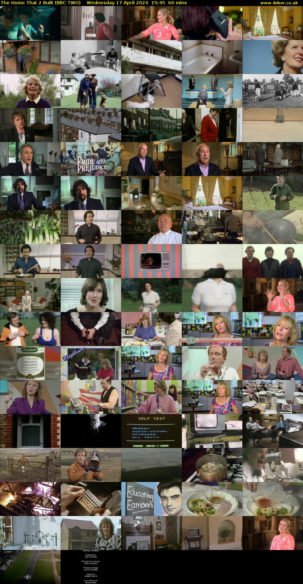 The Home That 2 Built (BBC TWO) Wednesday 17 April 2024 15:45 - 16:45