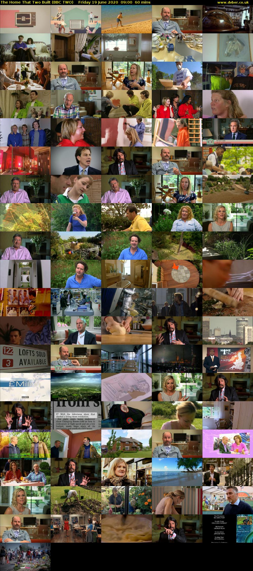 The Home That Two Built (BBC TWO) Friday 19 June 2020 09:00 - 10:00