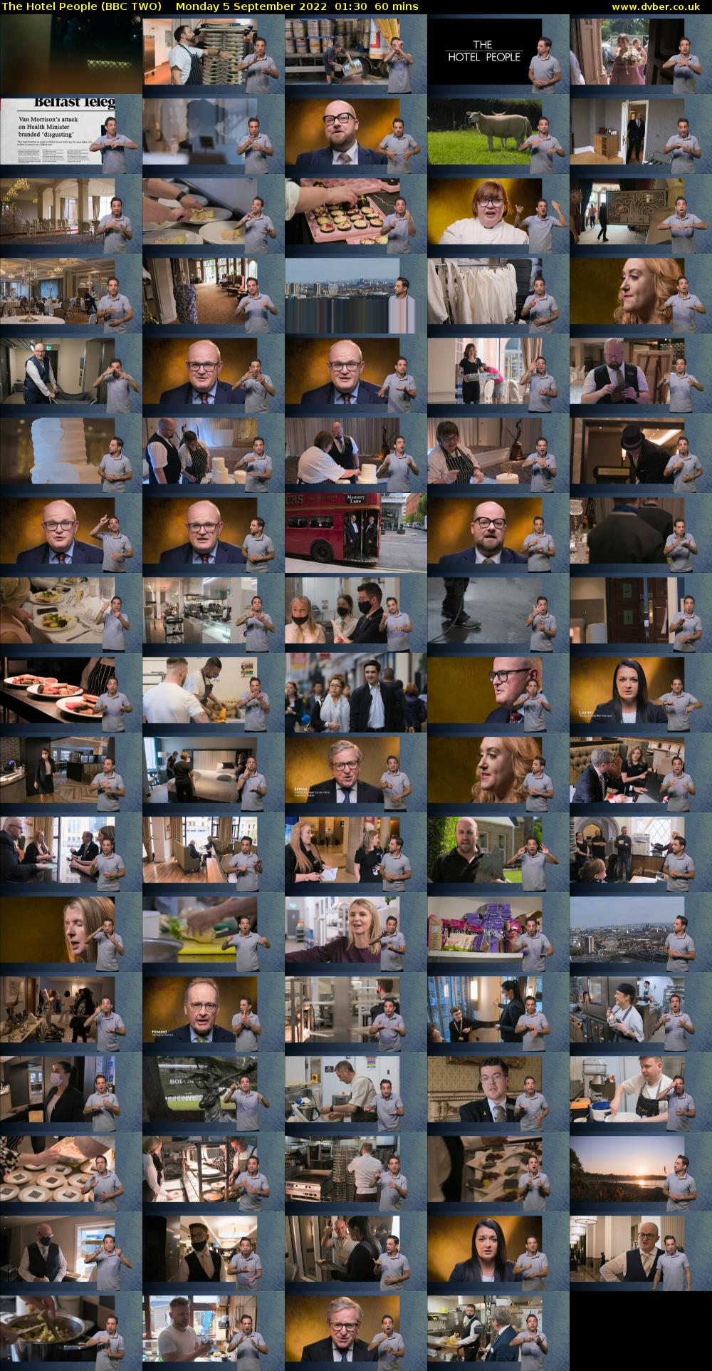The Hotel People (BBC TWO) Monday 5 September 2022 01:30 - 02:30