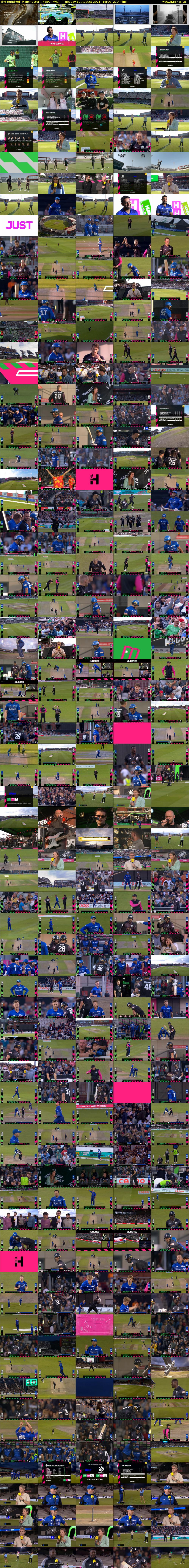 The Hundred: Manchester... (BBC TWO) Tuesday 10 August 2021 18:00 - 21:30