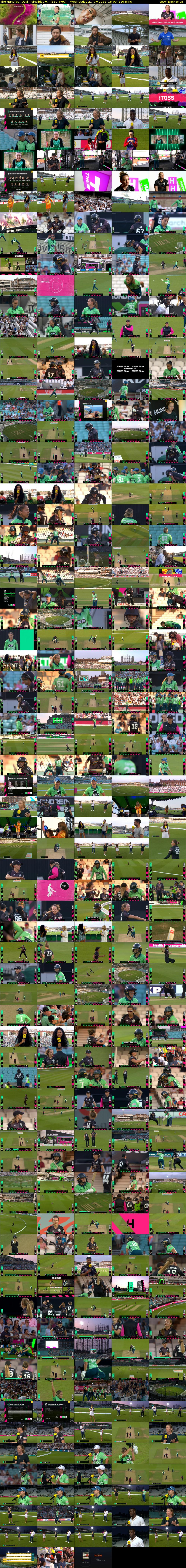 The Hundred: Oval Invincibles v... (BBC TWO) Wednesday 21 July 2021 18:00 - 21:30