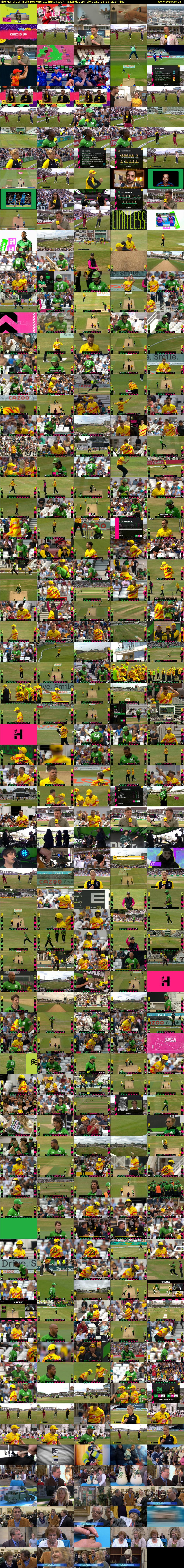 The Hundred: Trent Rockets v... (BBC TWO) Saturday 24 July 2021 13:55 - 17:30