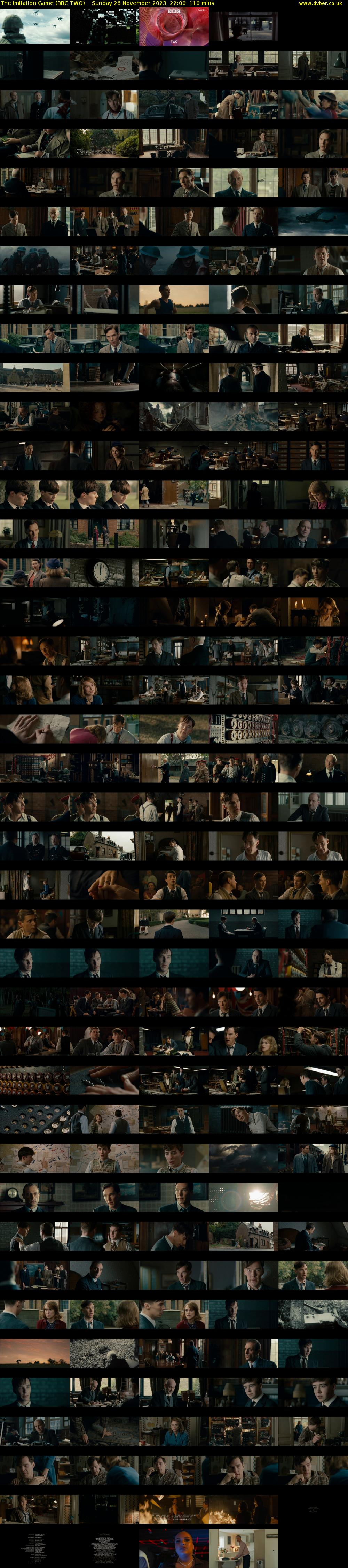 The Imitation Game (BBC TWO) Sunday 26 November 2023 22:00 - 23:50
