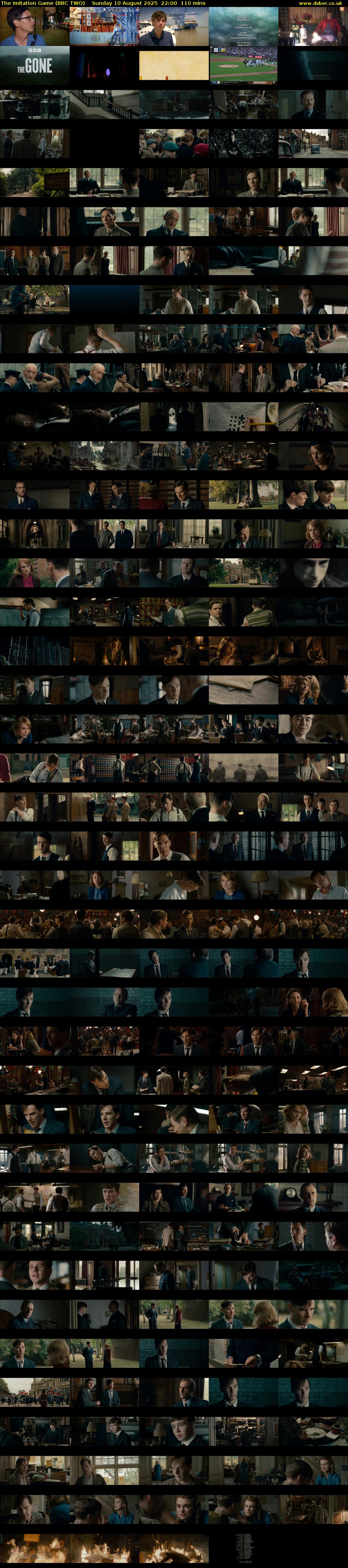 The Imitation Game (BBC TWO) Sunday 10 August 2025 22:00 - 23:50