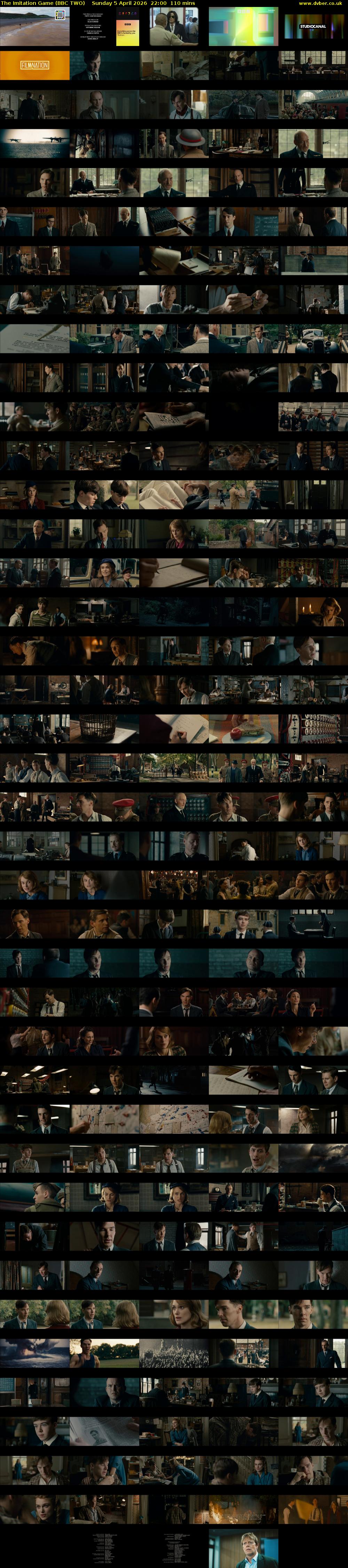 The Imitation Game (BBC TWO) Sunday 5 April 2026 22:00 - 23:50