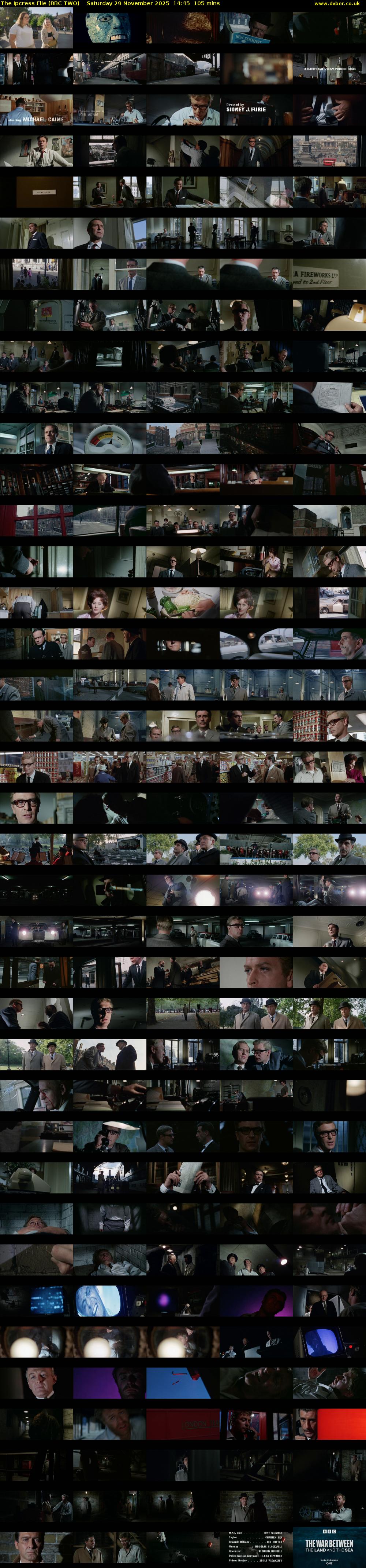 The Ipcress File (BBC TWO) Saturday 29 November 2025 14:45 - 16:30