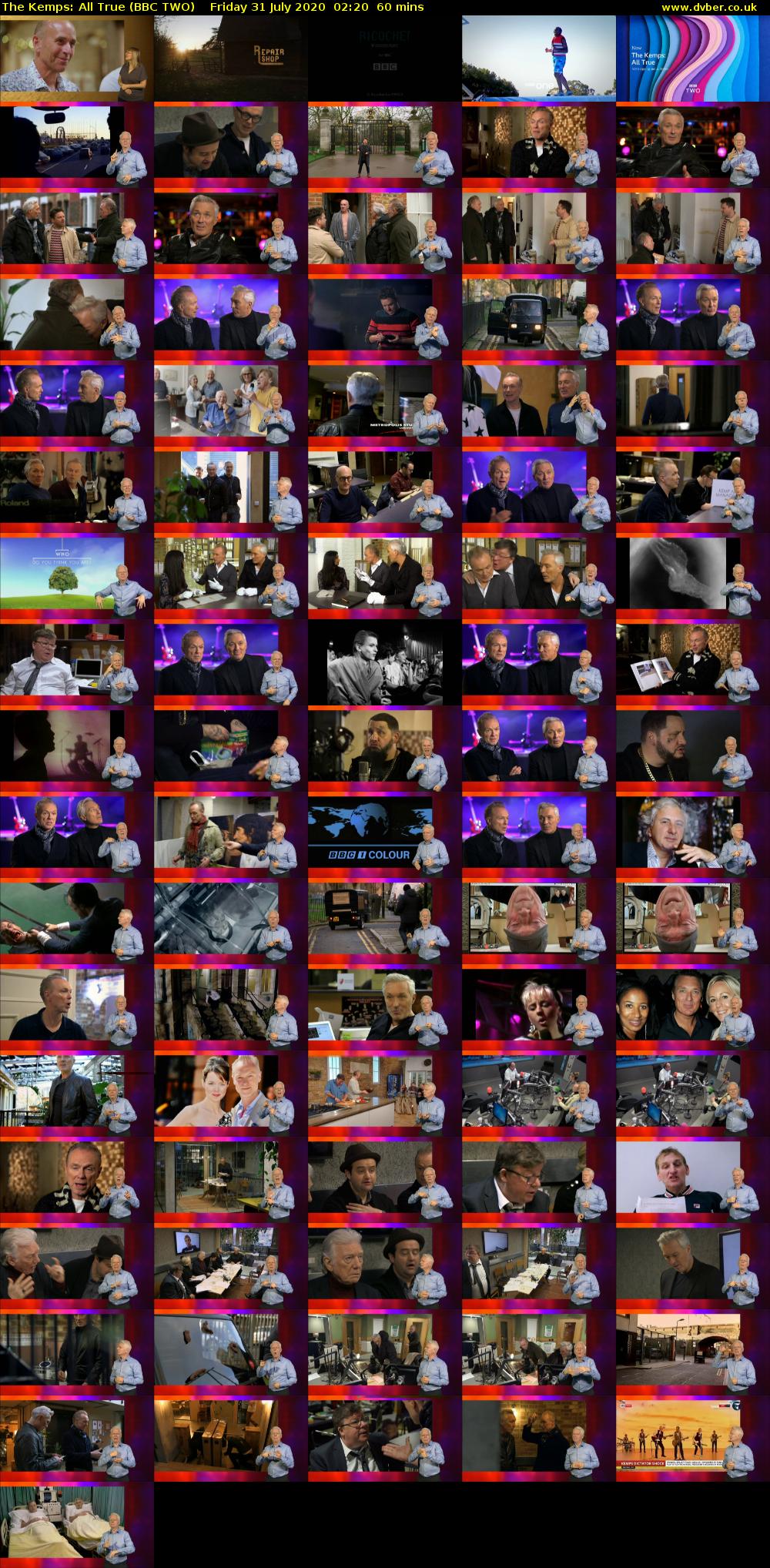 The Kemps: All True (BBC TWO) Friday 31 July 2020 02:20 - 03:20