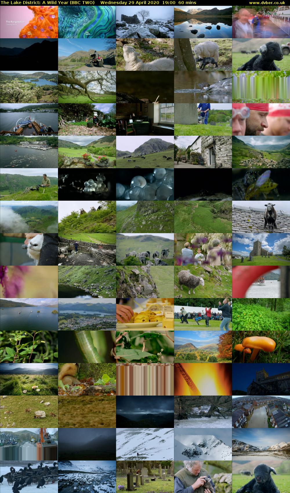 The Lake District: A Wild Year (BBC TWO) Wednesday 29 April 2020 19:00 - 20:00