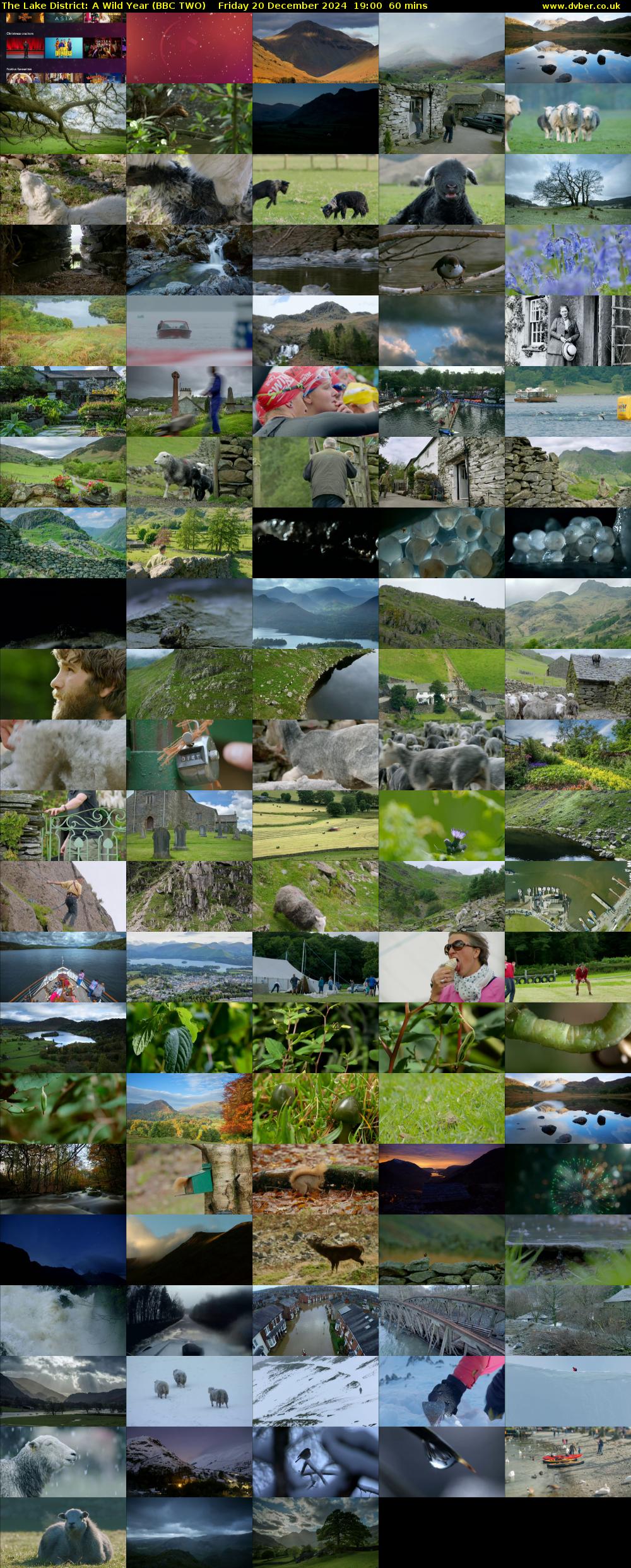 The Lake District: A Wild Year (BBC TWO) Friday 20 December 2024 19:00 - 20:00