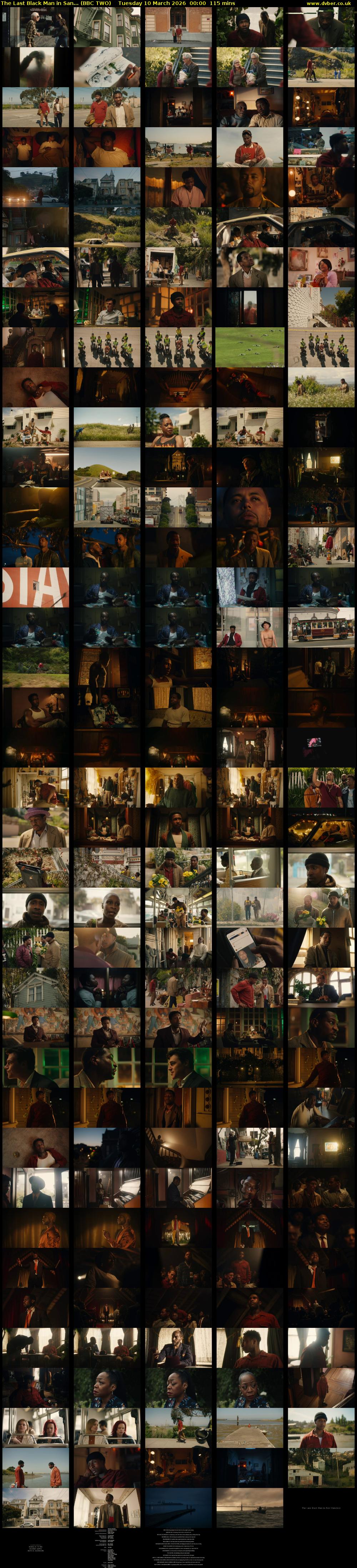The Last Black Man in San... (BBC TWO) Tuesday 10 March 2026 00:00 - 01:55