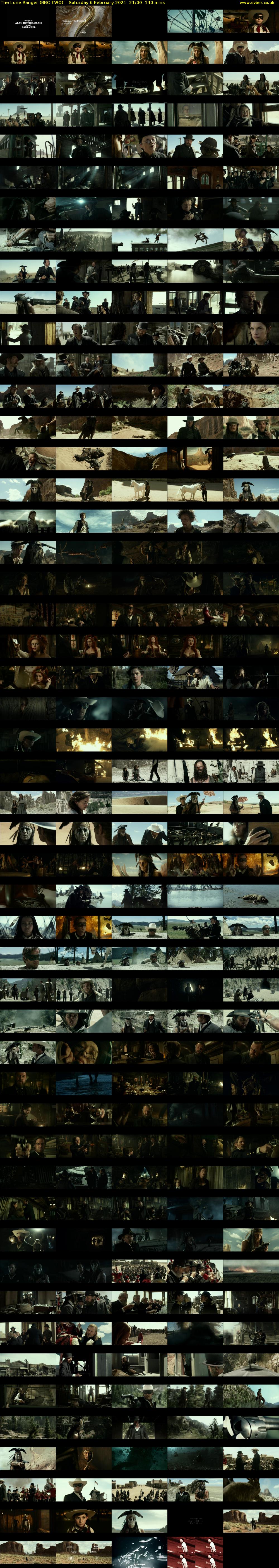 The Lone Ranger (BBC TWO) Saturday 6 February 2021 21:00 - 23:20