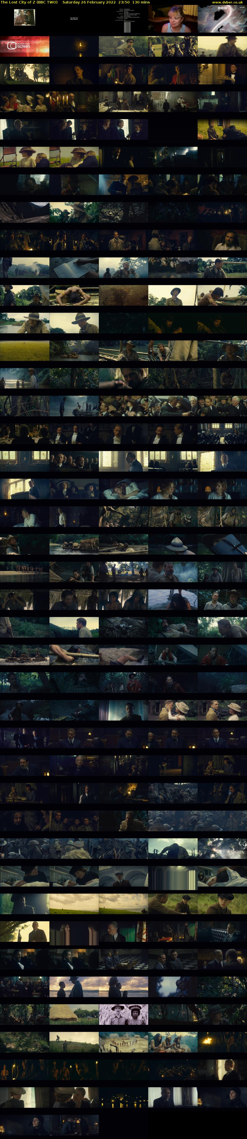 The Lost City of Z (BBC TWO) Saturday 26 February 2022 23:50 - 02:00