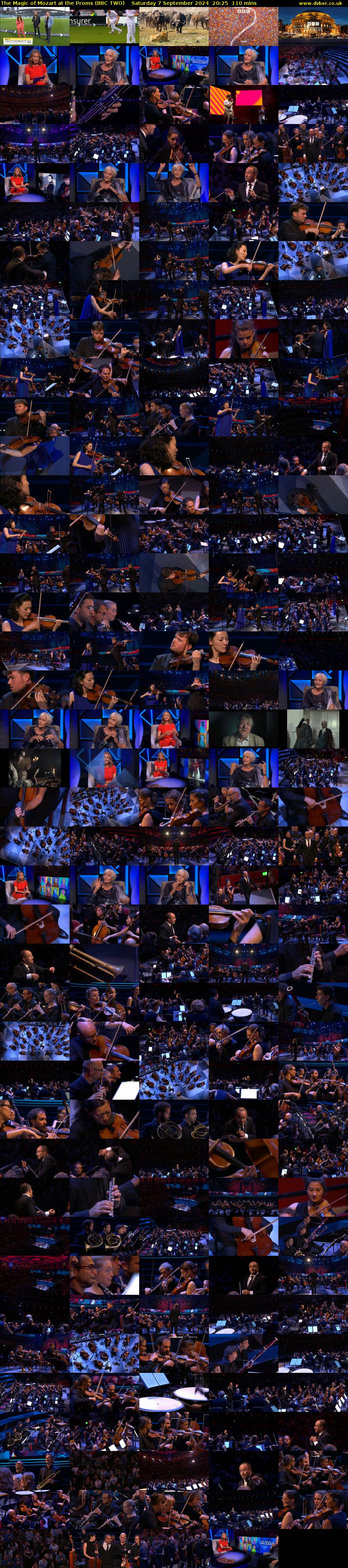 The Magic of Mozart at the Proms (BBC TWO) Saturday 7 September 2024 20:25 - 22:15