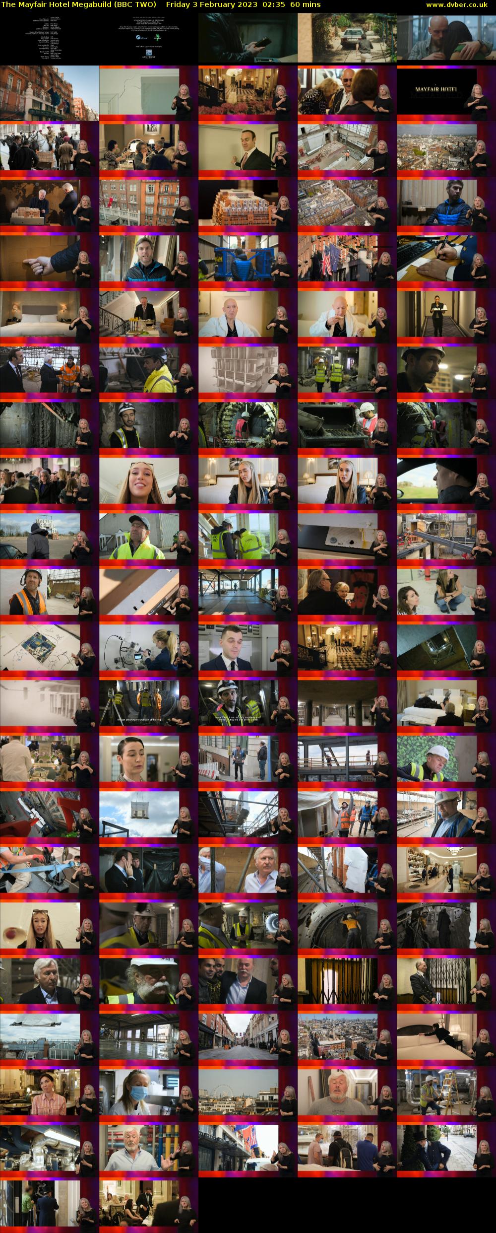 The Mayfair Hotel Megabuild (BBC TWO) Friday 3 February 2023 02:35 - 03:35