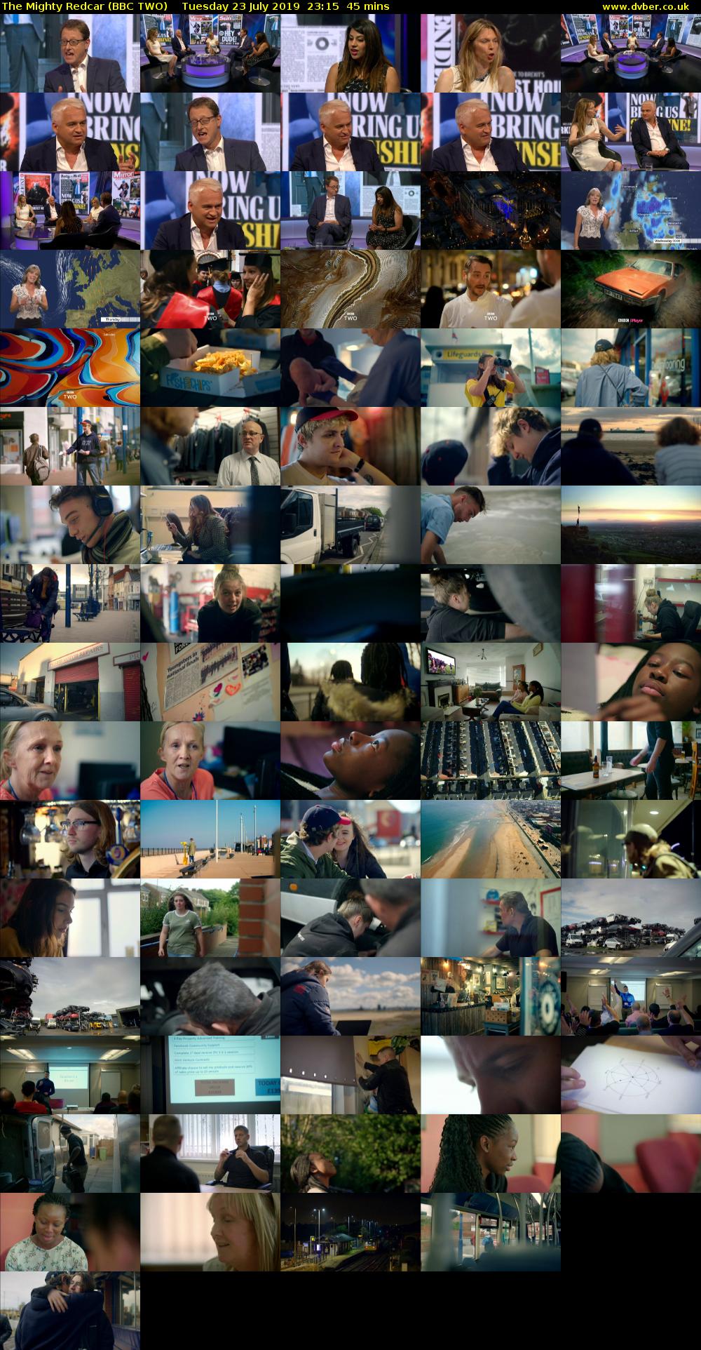 The Mighty Redcar (BBC TWO) Tuesday 23 July 2019 23:15 - 00:00