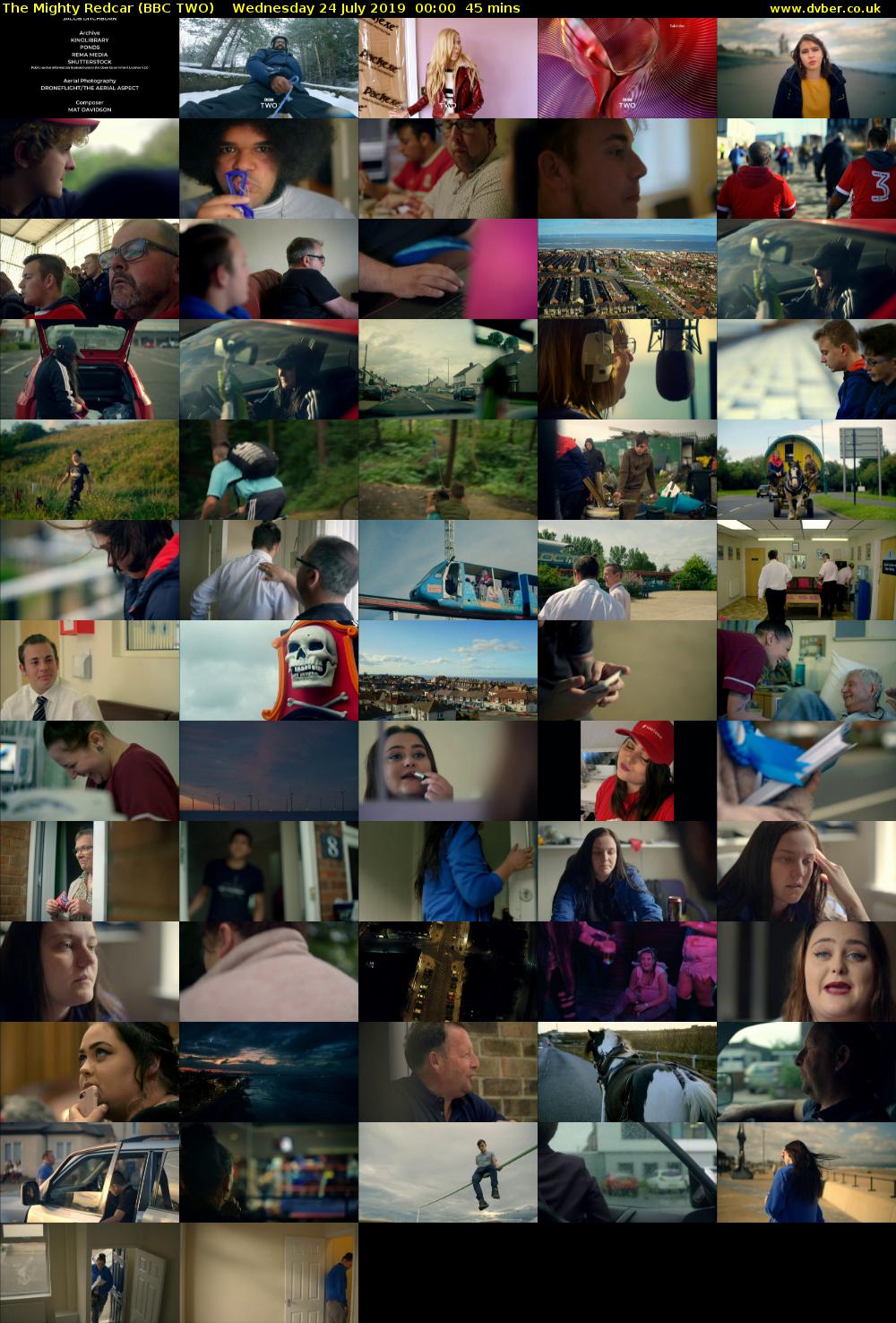 The Mighty Redcar (BBC TWO) Wednesday 24 July 2019 00:00 - 00:45