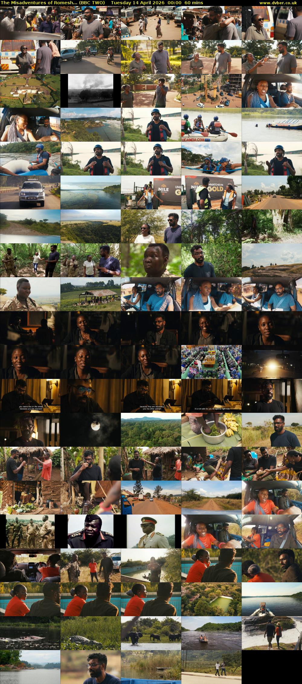 The Misadventures of Romesh... (BBC TWO) Tuesday 14 April 2026 00:00 - 01:00