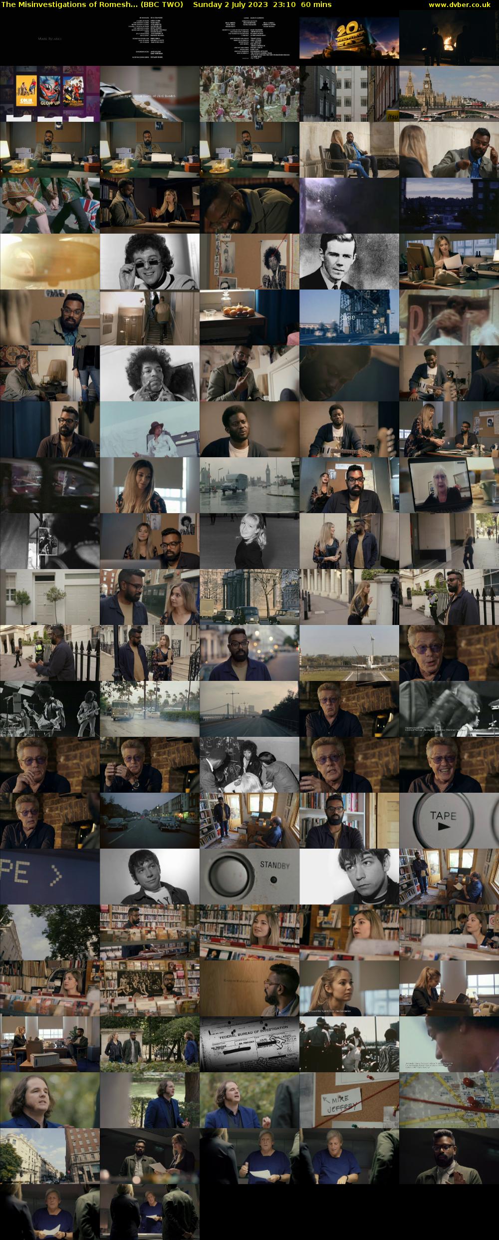 The Misinvestigations of Romesh... (BBC TWO) Sunday 2 July 2023 23:10 - 00:10