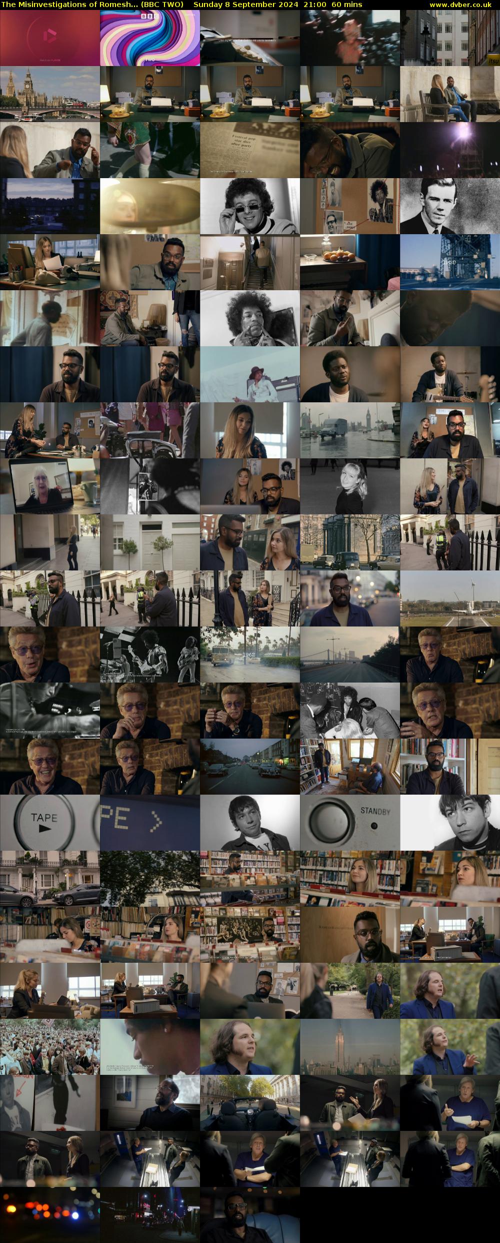 The Misinvestigations of Romesh... (BBC TWO) Sunday 8 September 2024 21:00 - 22:00