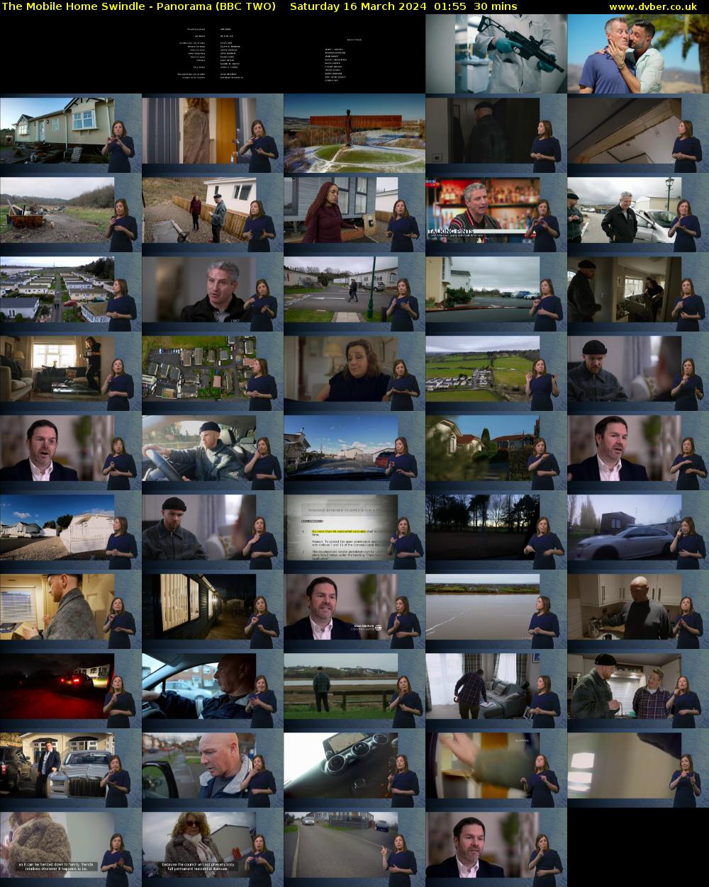 The Mobile Home Swindle - Panorama (BBC TWO) Saturday 16 March 2024 01:55 - 02:25