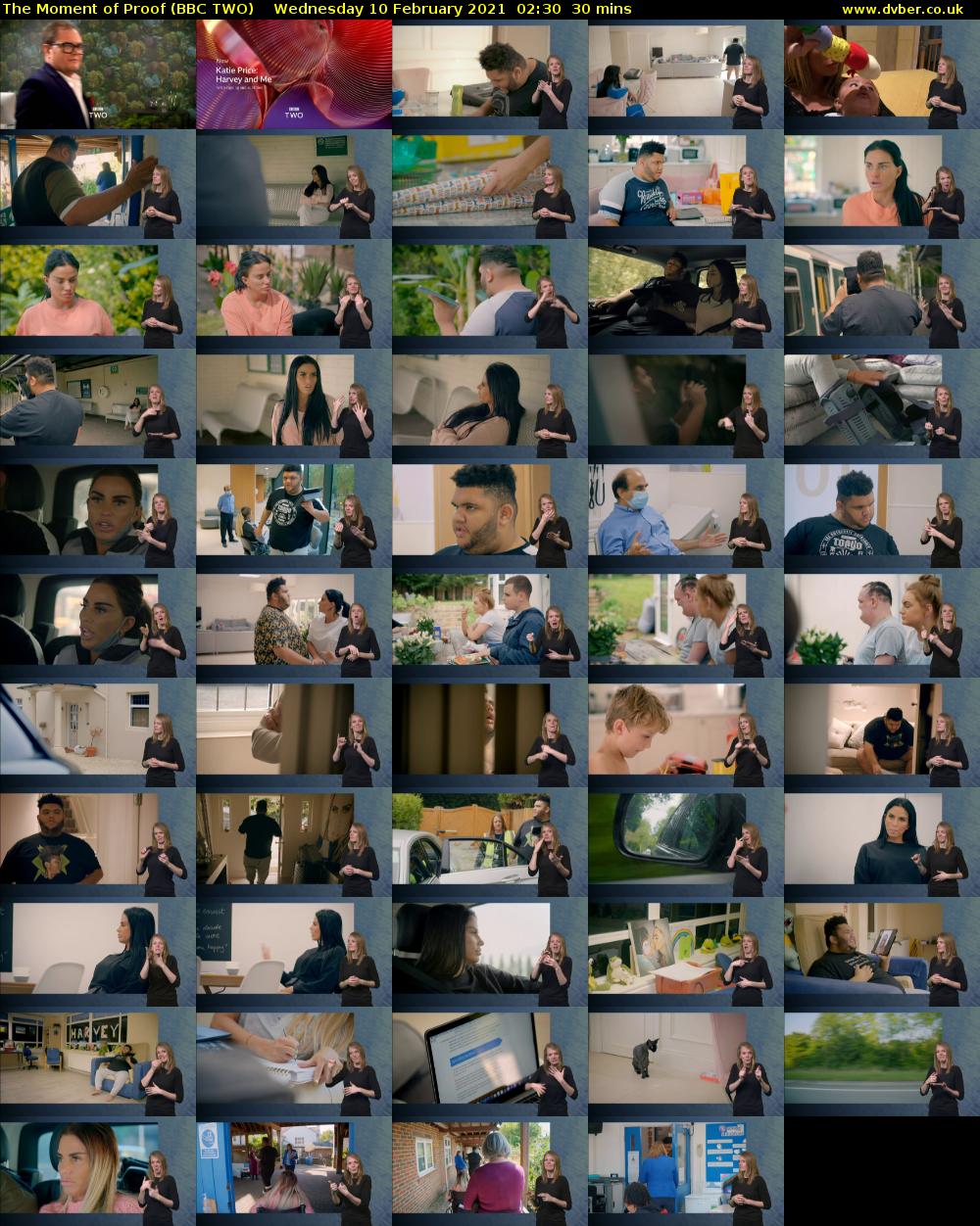 The Moment of Proof (BBC TWO) Wednesday 10 February 2021 02:30 - 03:00