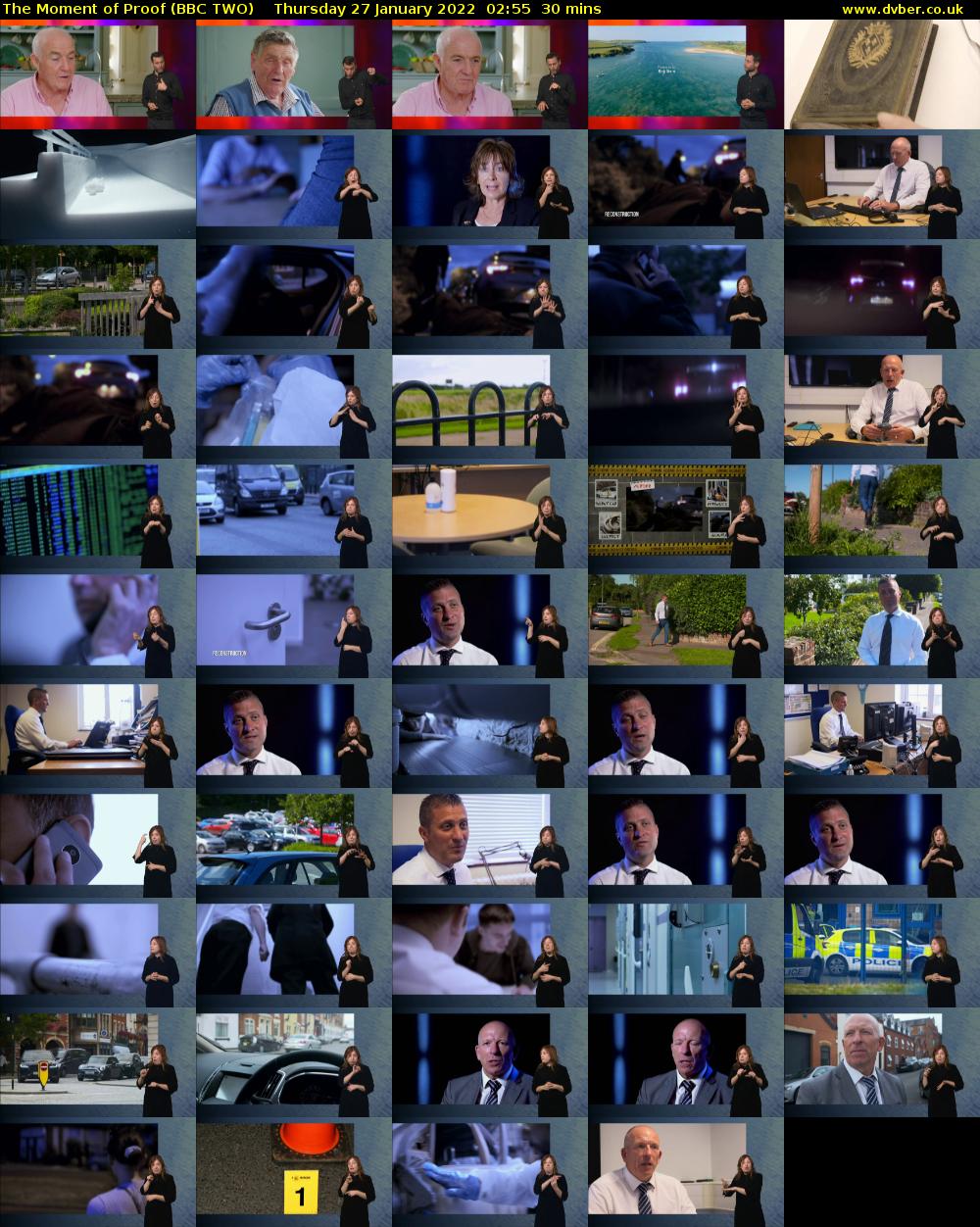 The Moment of Proof (BBC TWO) Thursday 27 January 2022 02:55 - 03:25