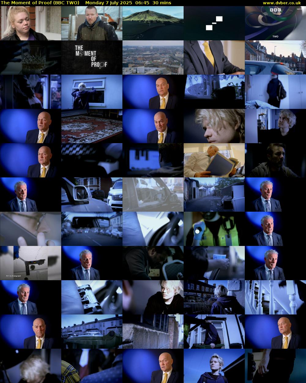 The Moment of Proof (BBC TWO) Monday 7 July 2025 06:45 - 07:15